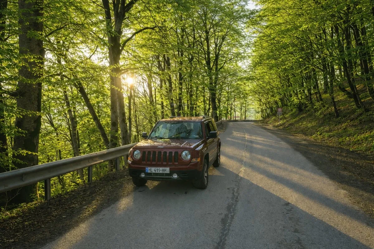 Jeep Patriot — 4x4 rental car available in Tbilisi, Georgia